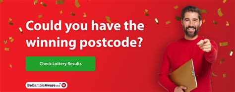 postcode lottery results check